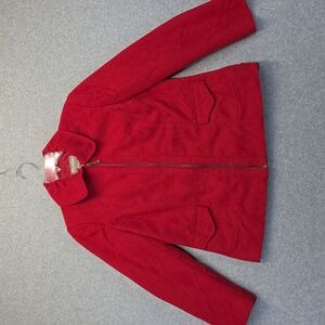 TanJay women's red jacket size 6P